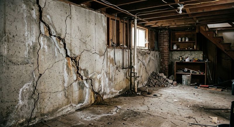 Basement Crack Repair in Mason County, WA