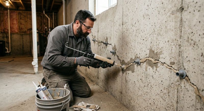 Basement Foundation Repair in Elma, WA
