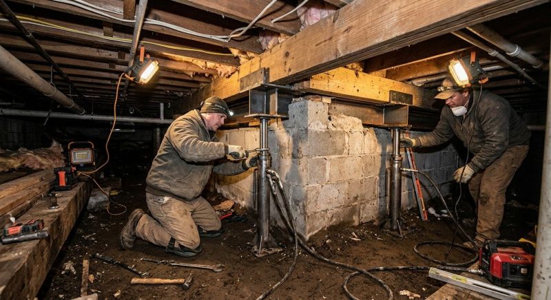 Basement Foundation Repair in Lacey, WA