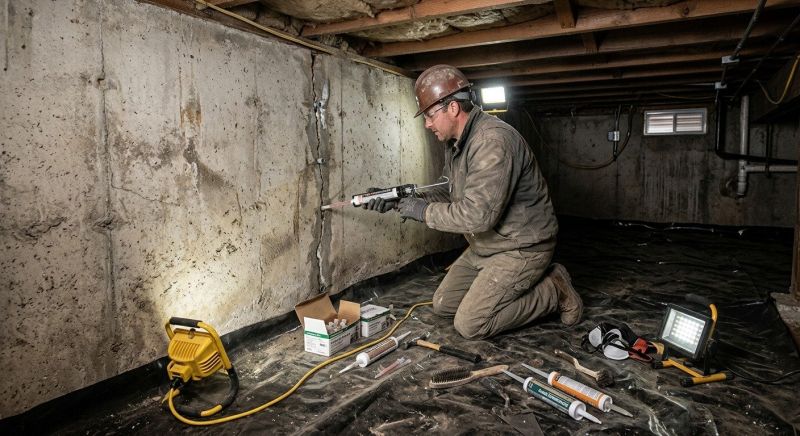 Basement Foundation Repair in Mason County, WA