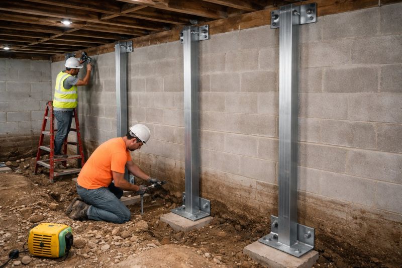 Basement Stabilization in Mason County, WA