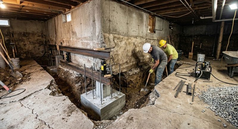 Basement Underpinning in Mason County, WA