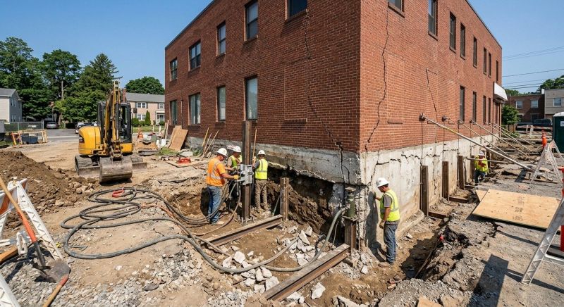 Building Foundation Repair in Hoodsport, WA