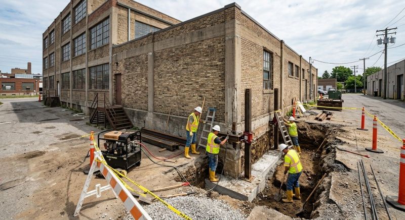 Commercial Foundation Repair in Mason County, WA