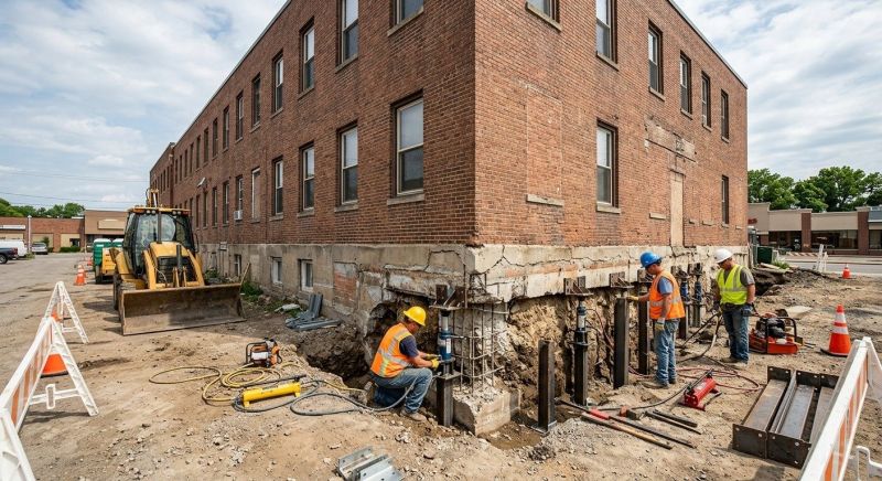 Commercial Foundation Repair in Mason County, WA