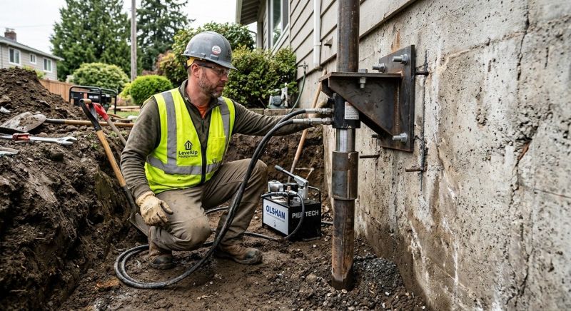 Concrete Foundation Leveling in Lacey, WA