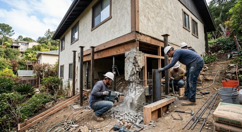 Concrete Foundation Repair in Mccleary, WA