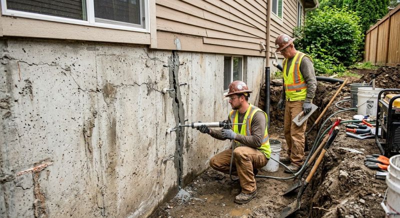 Cracked Foundation Repair in Mccleary, WA