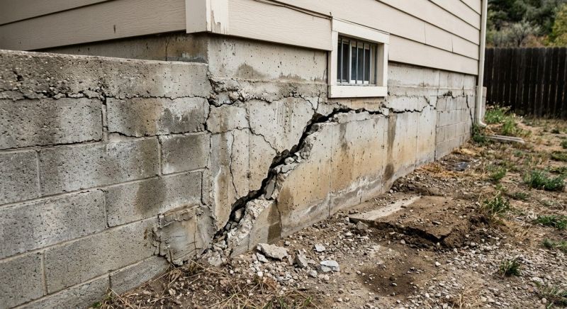 Cracked Foundation Repair in Olympia, WA
