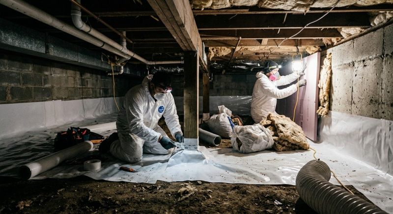 Crawl Space Leveling in Mason County, WA