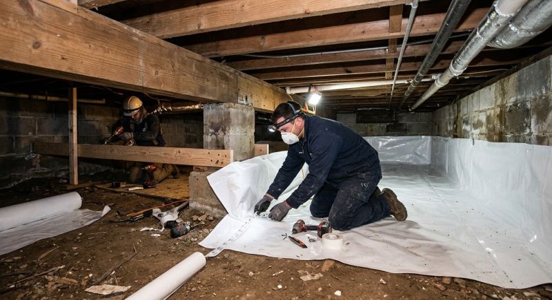 Crawl Space Leveling in Mason County, WA