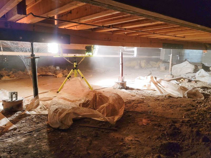 Crawlspace Foundation Repair in Steilacoom, WA