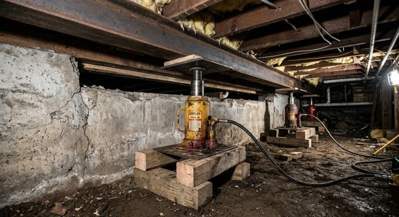 Foundation Jacking in Hoodsport, WA