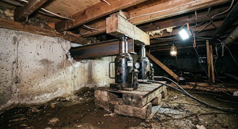 Foundation Jacking in Lacey, WA