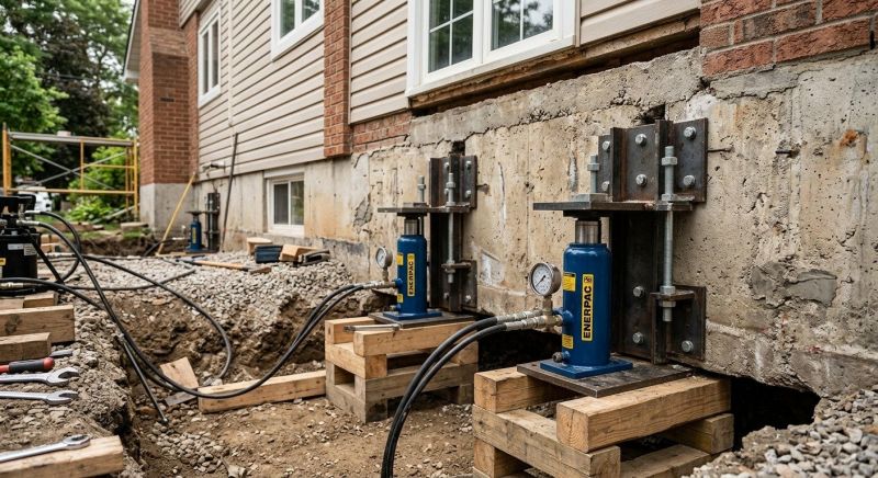 Foundation Jacking in Mason County, WA