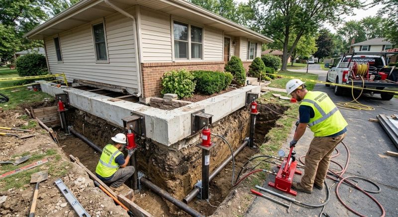 Foundation Jacking in Mason County, WA