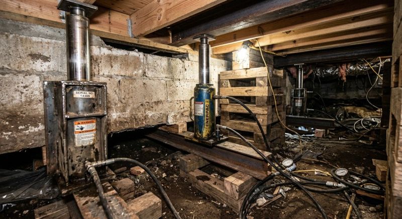 Foundation Jacking in Mason County, WA