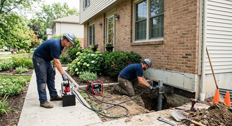 Foundation Jacking in Union, WA