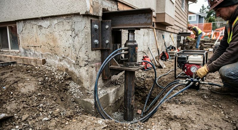 Foundation Lifting in Union, WA