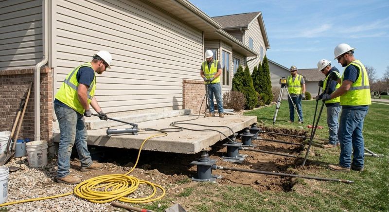 Foundation Lifting in Union, WA