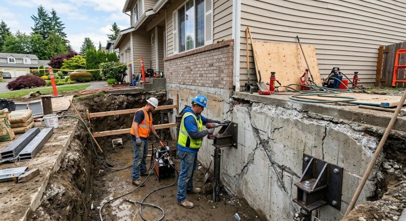 Foundation Renovation in Mason County, WA