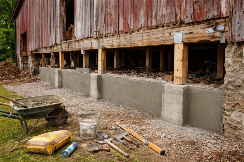 Foundation Renovation in Mason County, WA