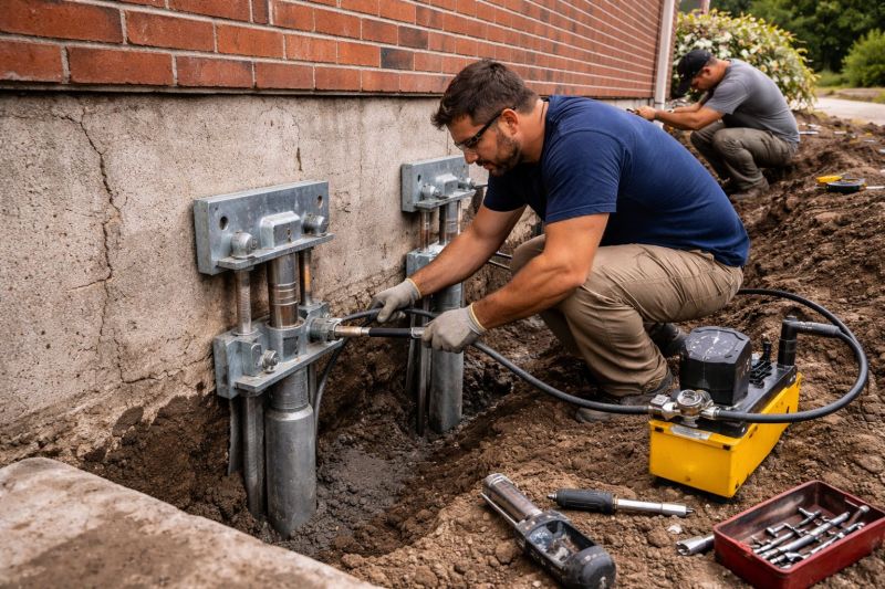 Foundation Repair in Fox Island, WA