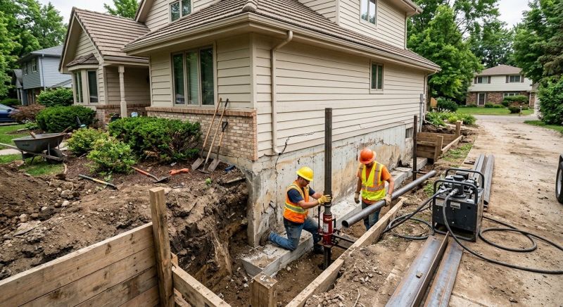 Foundation Repair in Union, WA