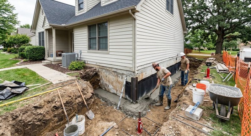 Foundation Settlement Repair in Mason County, WA