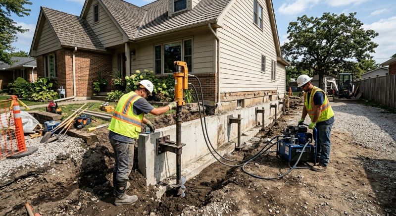 Foundation Stabilizing in Dupont, WA