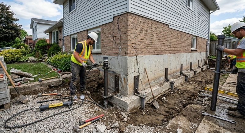 Foundation Stabilizing in Fox Island, WA