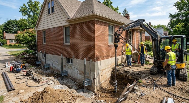 Foundation Stabilizing in Gig Harbor, WA