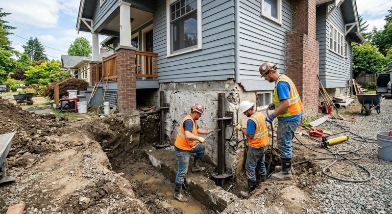 Foundation Stabilizing in Olympia, WA