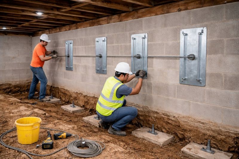 Foundation Stabilizing in Steilacoom, WA