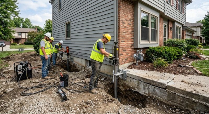 Foundation Stabilizing in Union, WA