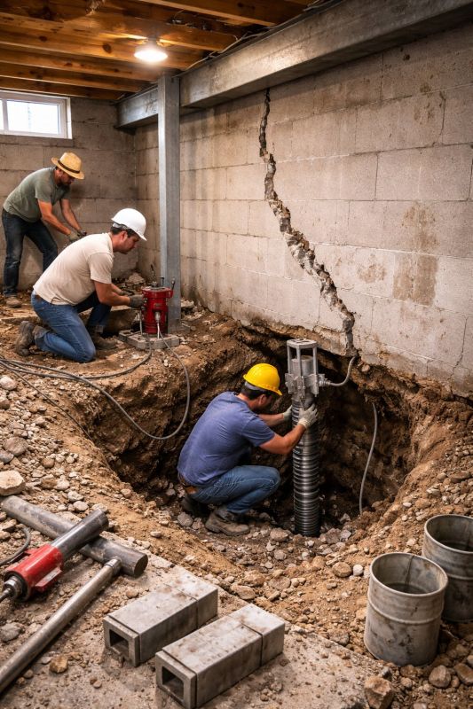 Foundation Structural Repair in Belfair, WA