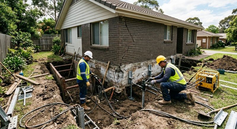 Foundation Structural Repair in Steilacoom, WA