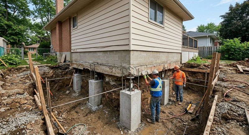 Foundation Underpinning in Mason County, WA