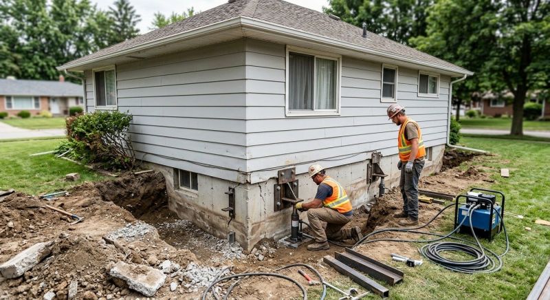 Home Foundation Repair in Gig Harbor, WA