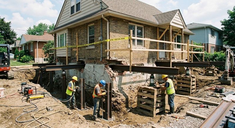 House Foundation Repair in Mason County, WA