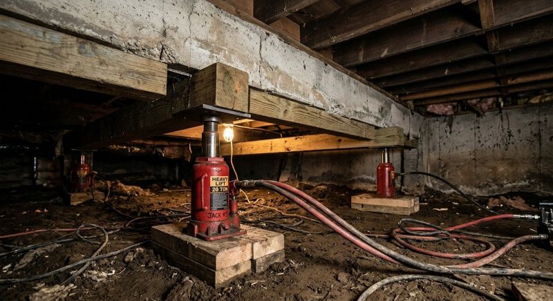 House Leveling in Mason County, WA