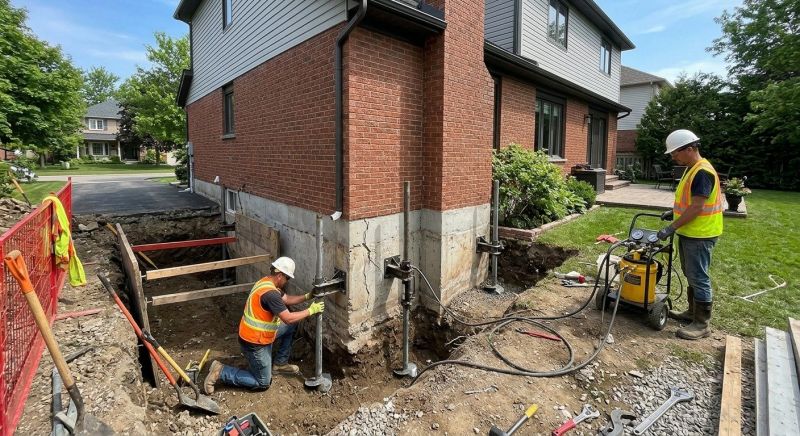 House Underpinning in Mason County, WA