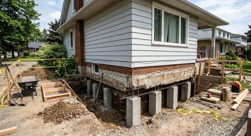 House Underpinning in Mason County, WA