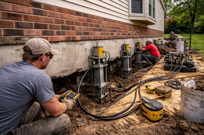 Settling Foundation Service in Dupont, WA