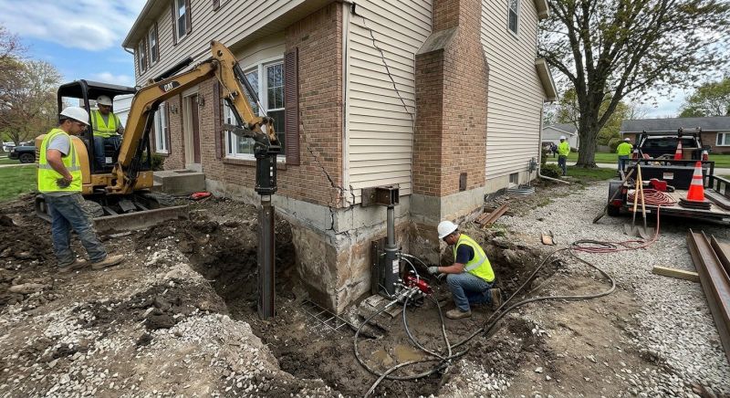 Sinking Foundation Repair in Mason County, WA