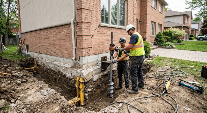 Sinking Foundation Repair in Mccleary, WA
