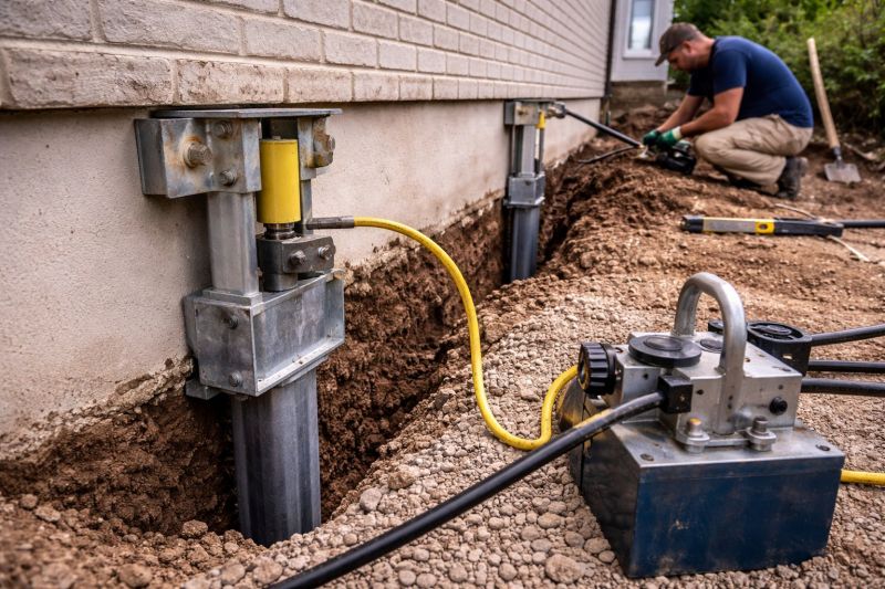Sinking Foundation Repair in Shelton, WA